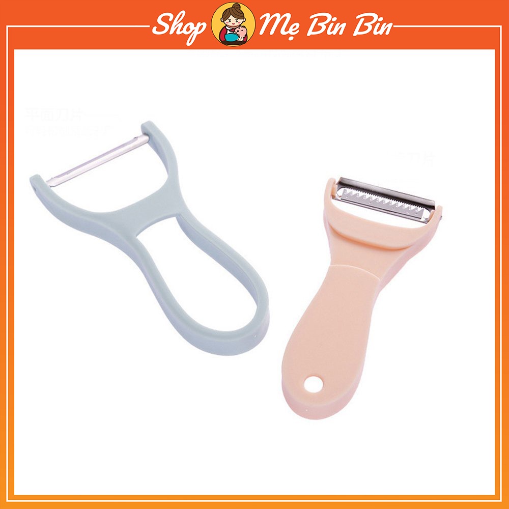 Combo 2 nạo gọt hoa quả thông minh, dụng cụ không thể thiếu trong phòng bếp của bạn