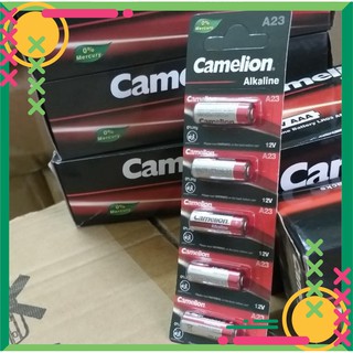 [BÁN CHẠY]  Pin A23, A27 Alkaline Camelion 12V , Pin cửa cuốn, Pin điều khiển,  Pin 12V ( 5 viên/ vỉ).