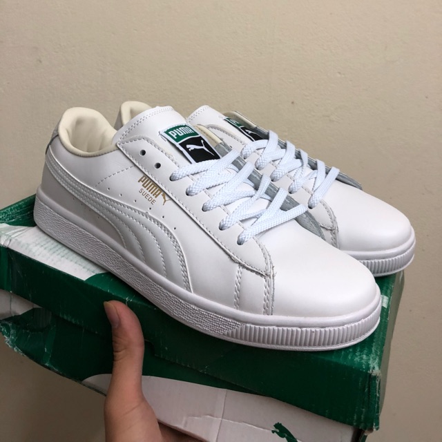 Giày sneaker pume humer white/white