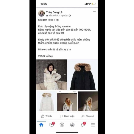 Áo parka zara auth size L