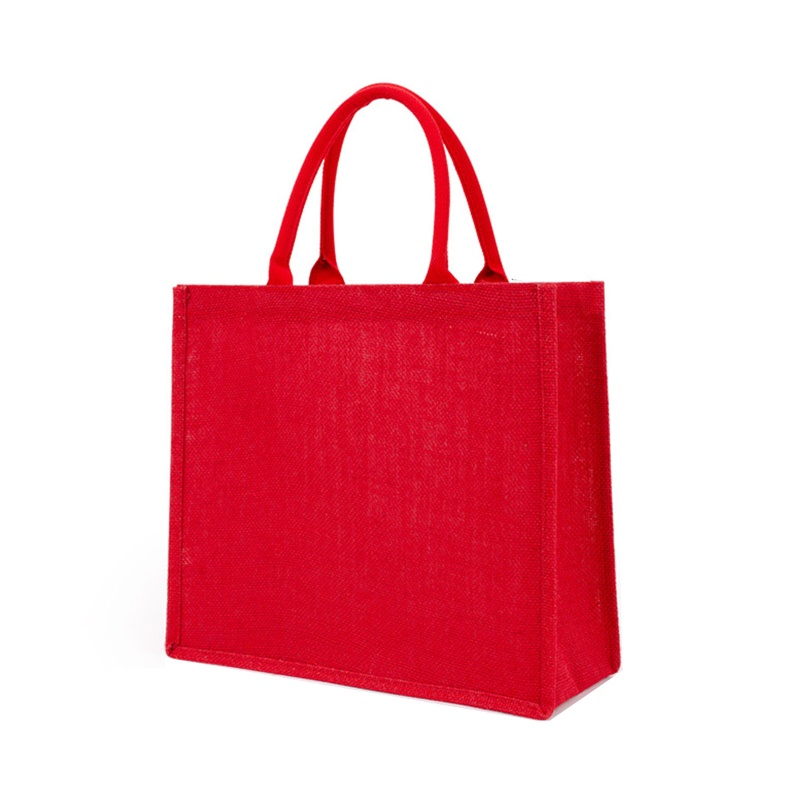 Túi Tote Vải Bố Kích Thước Lớn Có Tay Cầm Có Thể Tái Sử Dụng Cho Nữ