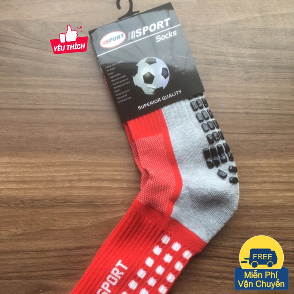 Tất Chống Trượt Sport Công Nghệ Nhật Bản Cao Cấp - Vớ Đá Banh Đẹp Nhiều Màu Chắc Chắn Cực Chất