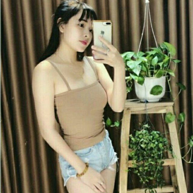 Áo 2 dây cotton 4 chiều.