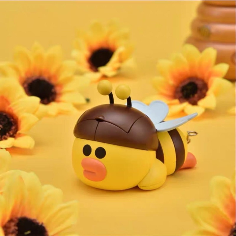 Hộp đựng bắp Sally cosplay chị ong trong Line Friend