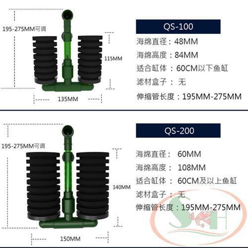 Lọc Vi Sinh Bio Đôi Lớn Qanvee Qs-200