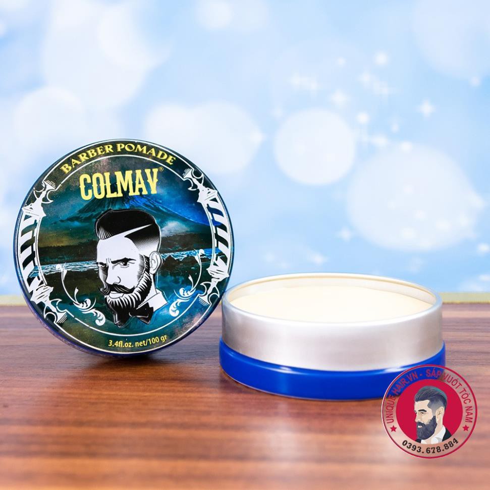 [CHÍNH HÃNG STORE HÀ NỘI] Sáp Vuốt Tóc Nam Pomade Colmav Blue Chính Hãng Cao Cấp - Nhập Khẩu USA