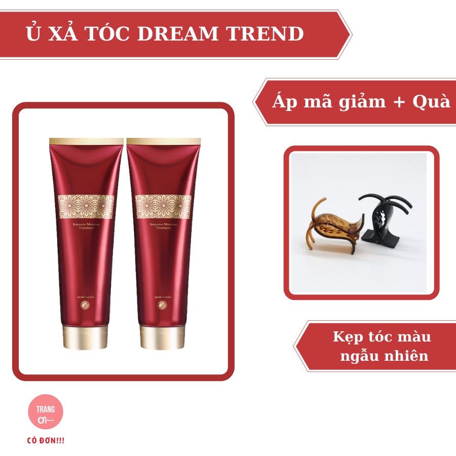 [Giảm 20k nhập mã TRUETT20K ] Combo 2 chai dầu xả Dream Trend Đỏ (Mask đỏ)