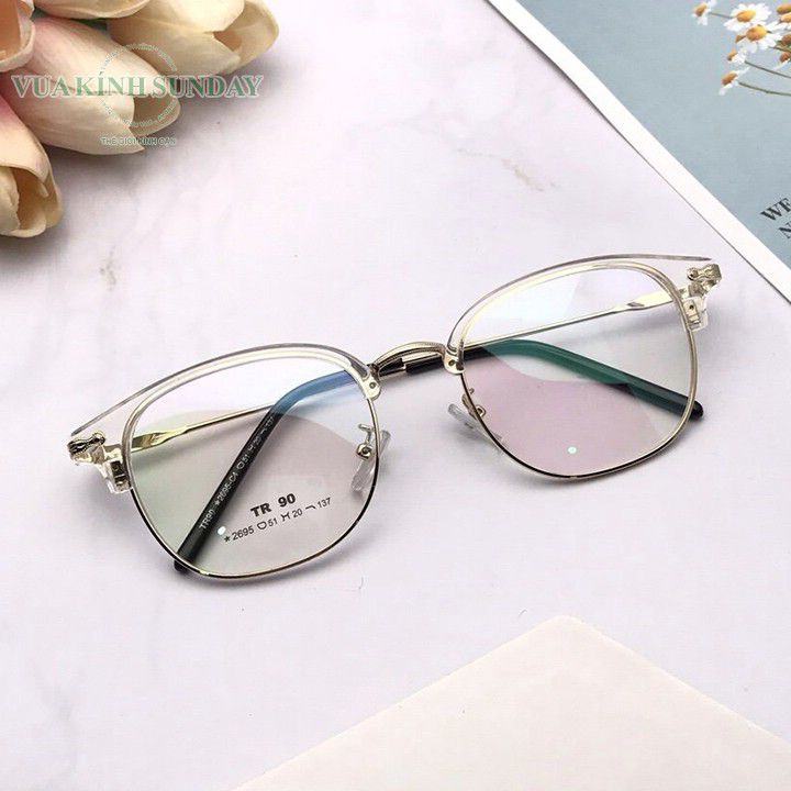 Gọng và mắt cận có độ thời trang V163