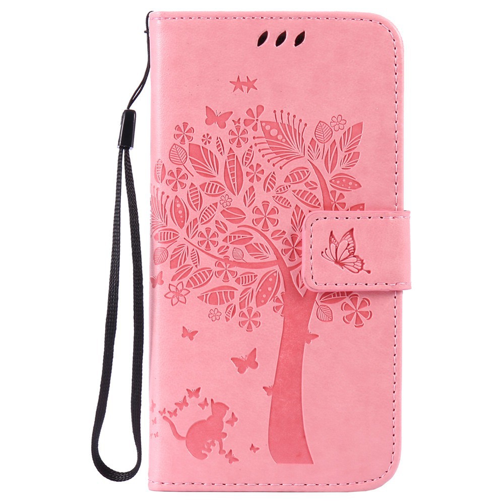 Samsung Grand Prime (SM-G530)/J2 Prime CatTree Leather cover Flip shell Phone case