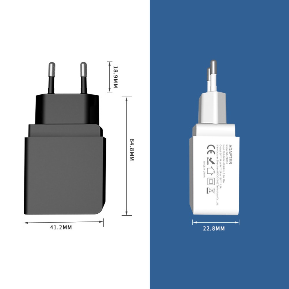 Bộ Sạc Nhanh Usb Loại C 18w Pd Tiện Dụng Cho Iphone 11