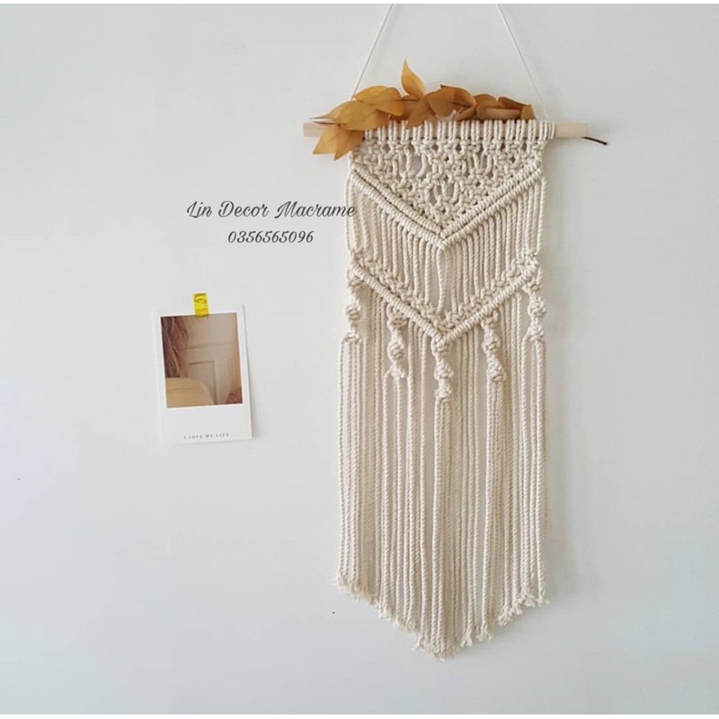 Mành Treo - Rèm Treo Macrame trang trí decor nhà cửa LT28