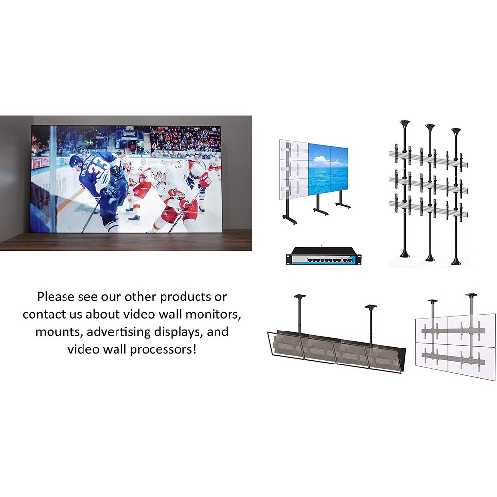 Video Wall Controller Bộ ghép nhiều màn hình ghép 10 màn A10L - Hàng Chính Hãng