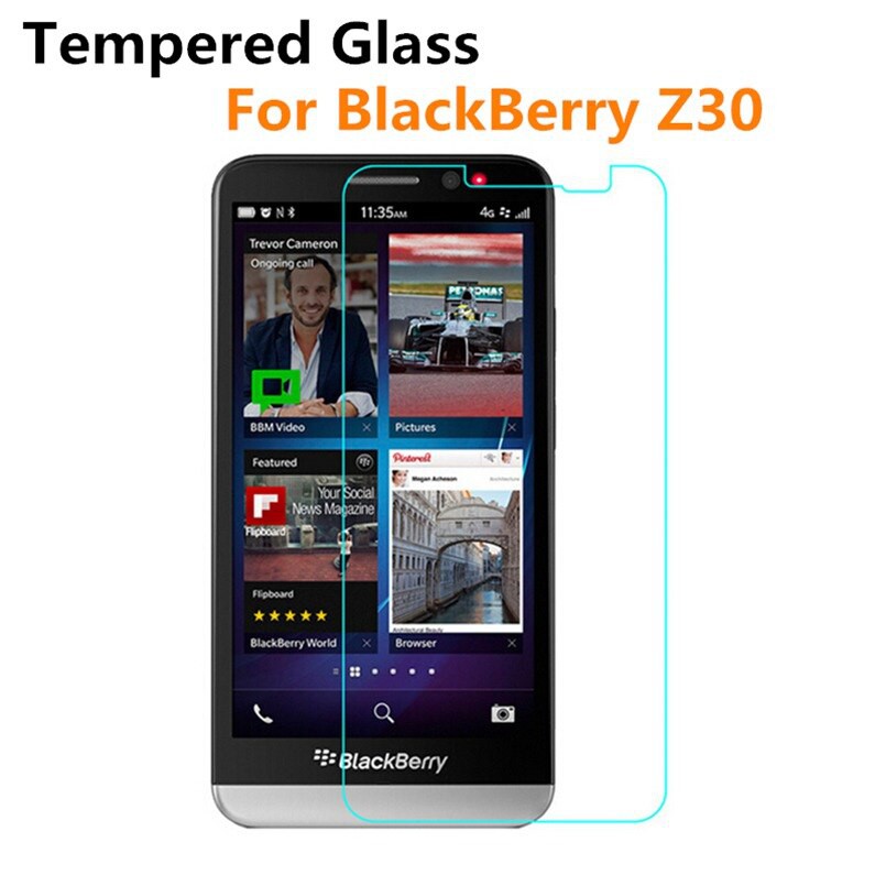 Bộ 2 kính cường lực bảo vệ màn hình điện thoại cho Blackberry Z10 Q10 Q20 Q30 DTEK 50 60 BB Z30 Z3