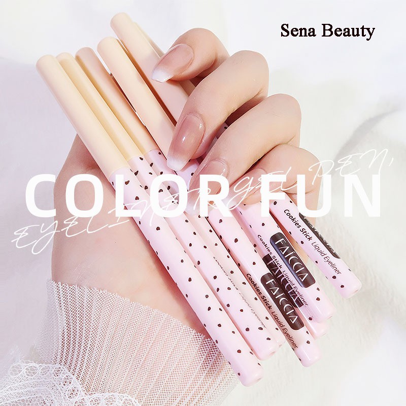 Chì Sáp Kẻ Mí Mắt Faiccia Hồng Chấm Bi Đen BN381 | BigBuy360 - bigbuy360.vn