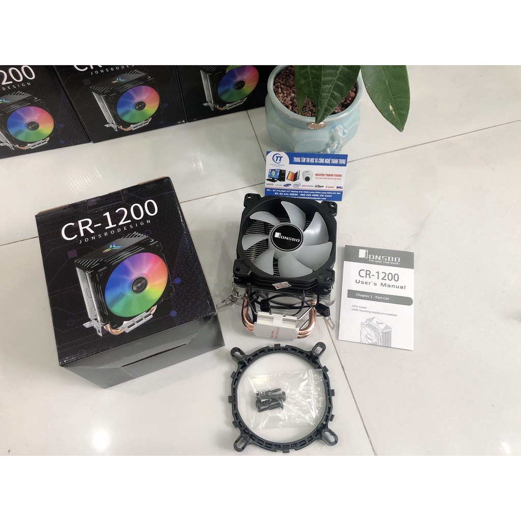 [Quạt Tản Nhiệt] Fan - Quạt làm mát CPU Jonsbo CR1200 Led RGB