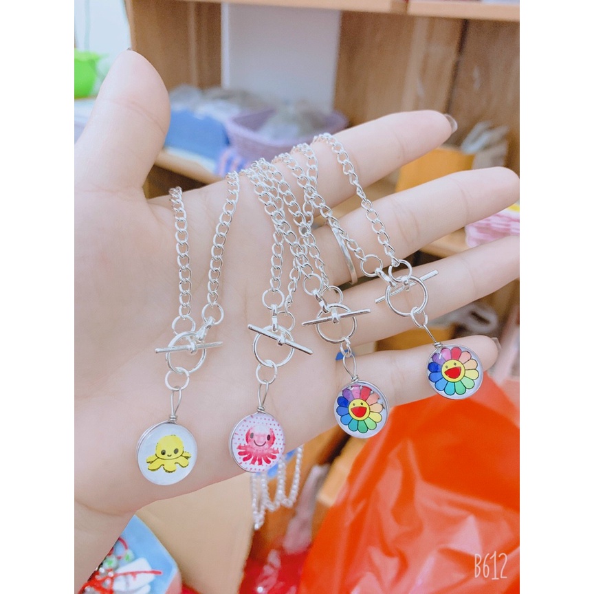 Sỉ 1 set 10 dây chuyền hình cute dễ thương