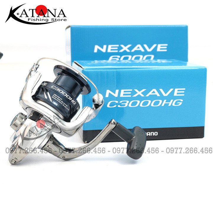 Thanh Ly Máy Câu Shimano Nexave 2500 3000 4000 5000 6000 8000