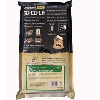 Socola Đen Decor VNChocolat Túi 1kg