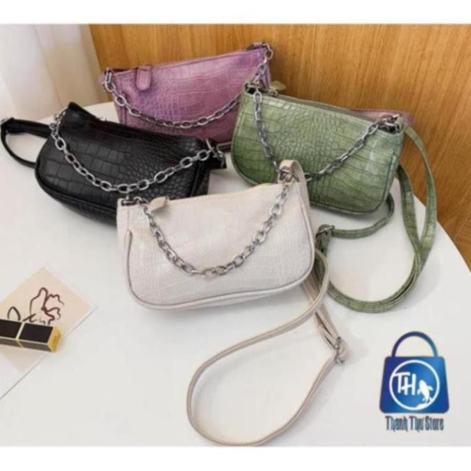 👛ẢNH SHOP CHỤP👛 TÚI ĐEO CHÉO NỮ XÍCH TRẮNG BH 464 | BigBuy360 - bigbuy360.vn