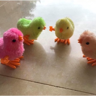 Gà Con Và Ruà Vặn Cót Biết Đi Size To Cho Bé
