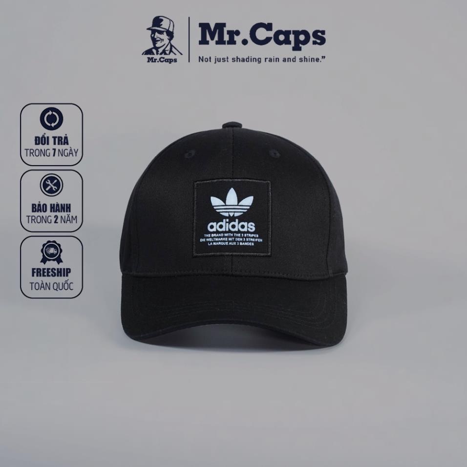 Mũ lưỡi trai adidas - nón kết thời trang thể thao phom unisex cao cấp logo vuông thêu 3D dành cho cả nam và nữ Mrcaps !