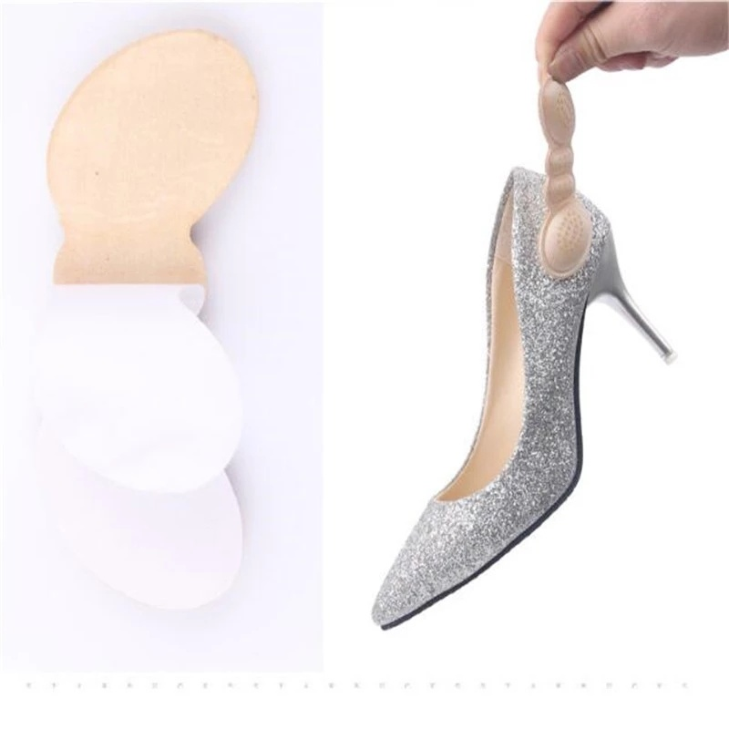 [1 Pair Women foam Soft Foot Heel Shoes Insoles] [Women High Heels Foot Heel Pads] [Breathable Health Care Foot Pain Relief Shoe Insole]