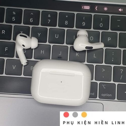 Airpods Pro tai nghe không dây bluetooth cảm biến đa điểm, định vị, đổi tên âm thanh cực chuẩn