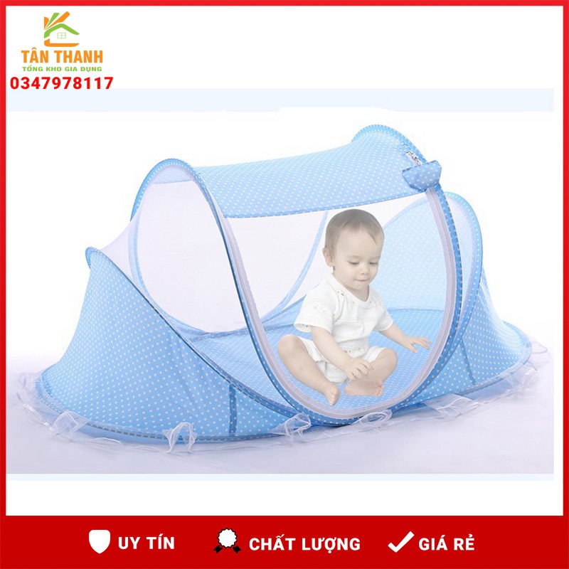 Màn Chụp Tránh Muỗi Cho Bé Sơ Sinh Đến 2 Tuổi - Mùng Happy Baby