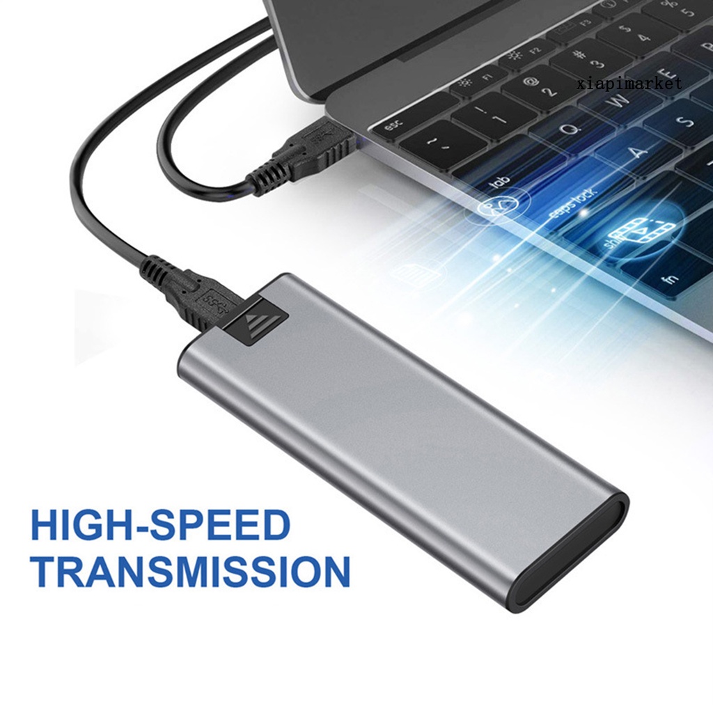 MAT_M.2 NGFF to USB 3.0 SSD Mobile Hard Disk Box Adapter External Enclosure Case