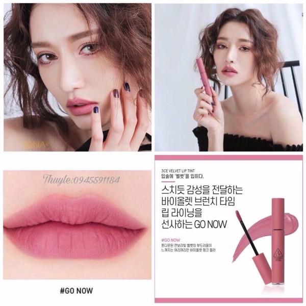 Son kem lì 3CE Velvet Lip Tint | BigBuy360 - bigbuy360.vn