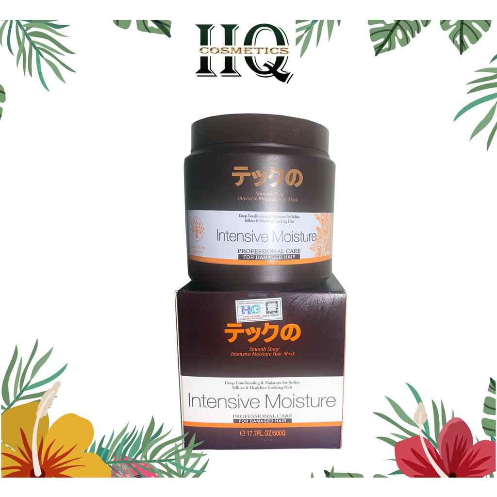 Hấp Ủ Phục Hồi Siêu Mượt Rong Biển Trà Xanh Meiki Green Tear 500/1000ml