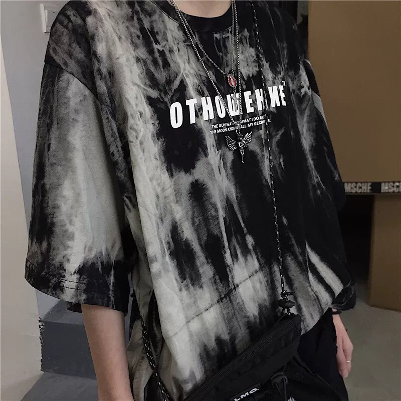 Áo thun loang màu, áo phông UNISEX cao cấp kiểu Choose Us - CA019