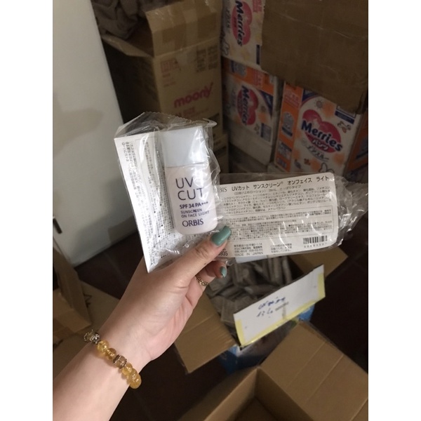 KEM CHỐNG NẮNG VẬT LÝ UV CUT LIGHT SPF34 PA+++