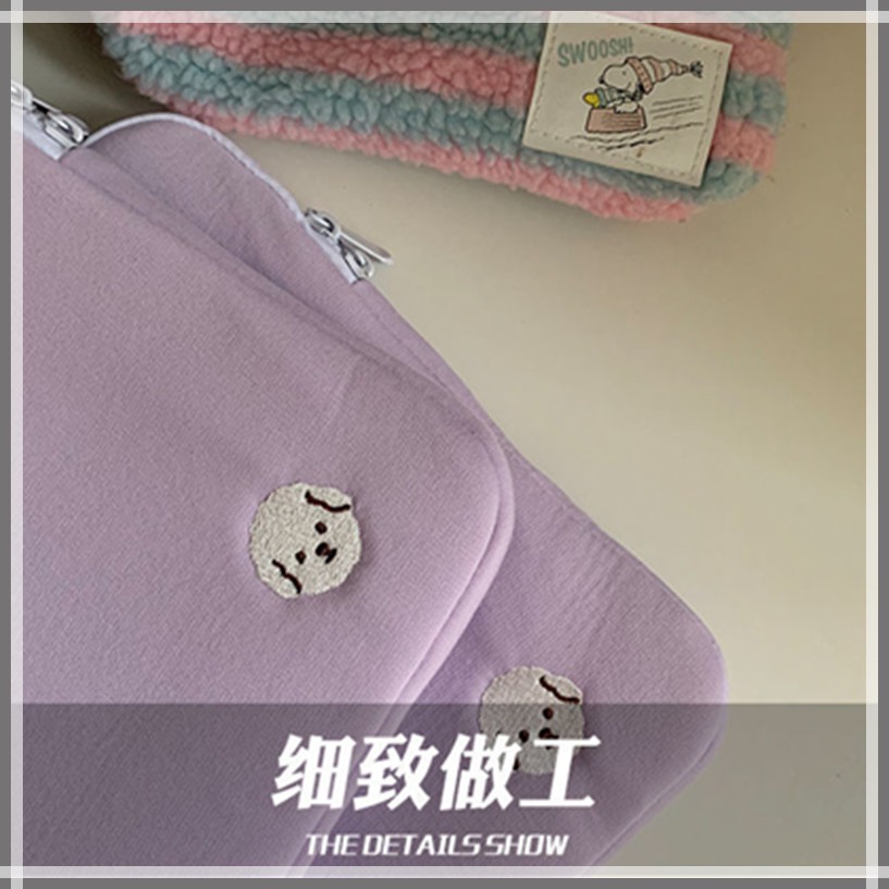 ⭐️ READY STOCK⭐️Cartoon sheep ins Bag iPad Bag Laptop Sleeve 13 15inch Laptop Case11 12 inches Cute Trendy Korea | BigBuy360 - bigbuy360.vn