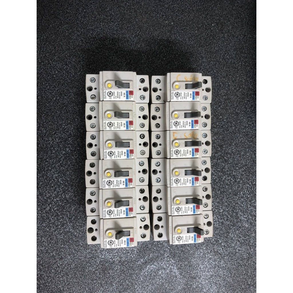 CB chống giật Aptomat chống giật Hàn Quốc 30-40A đế cài