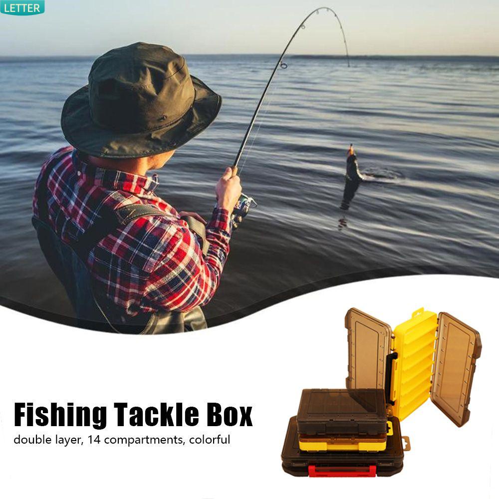 Hộp đựng mồi câu cá 12/ 14 ngăn tiện dụng