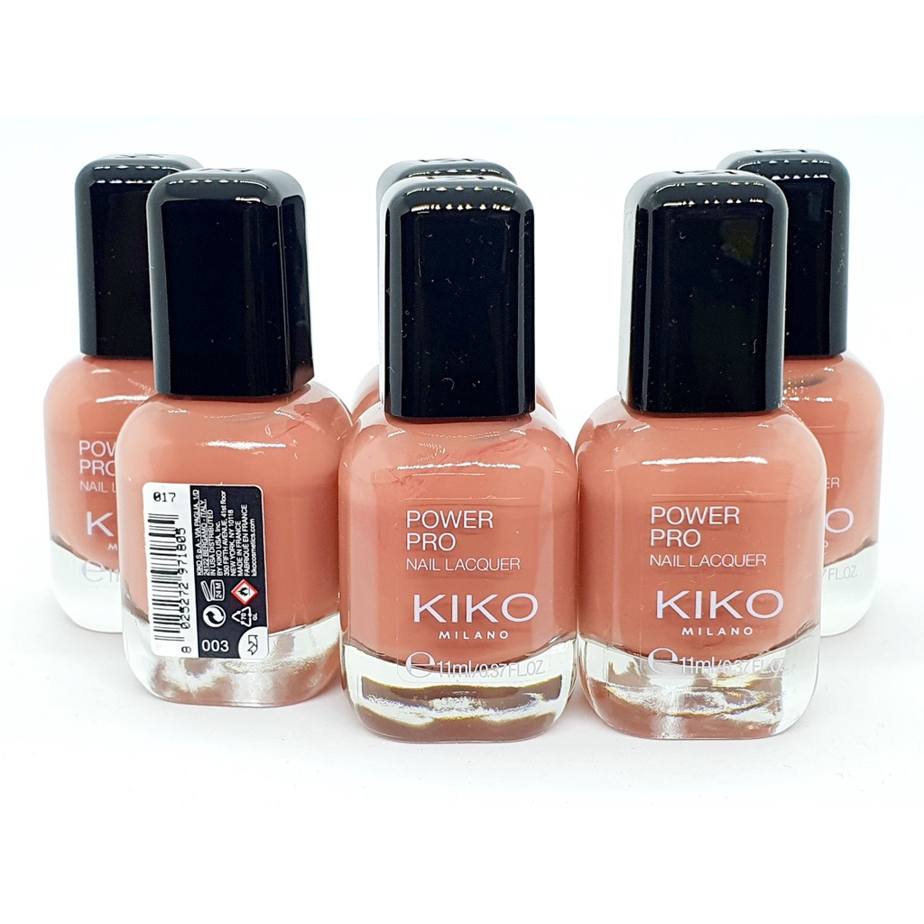 Sơn móng tay màu nude kiko milano Italy các màu đỏ - ruốc - Power Pro Nail Lacquer VĐ