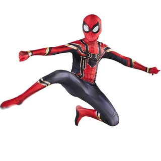 Bộ đồ liền thân người nhện trẻ em Quần áo Cậu bé Trang Halloween