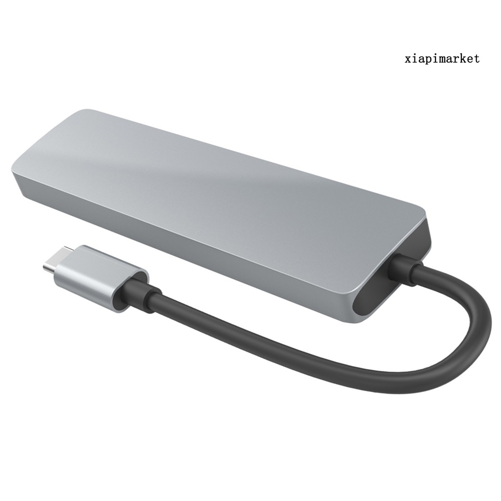 Bộ Chuyển Đổi Cổng Type C Sang Hdmi Usb3.0 6 Trong 1 4k