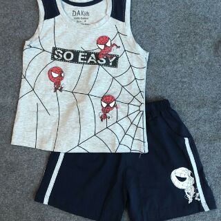 Com bo 2 Bộ cotton bé trai
