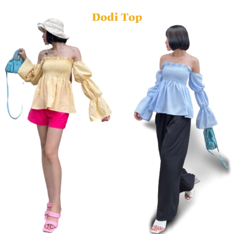 SAP-Áo baby doll bẹt vai