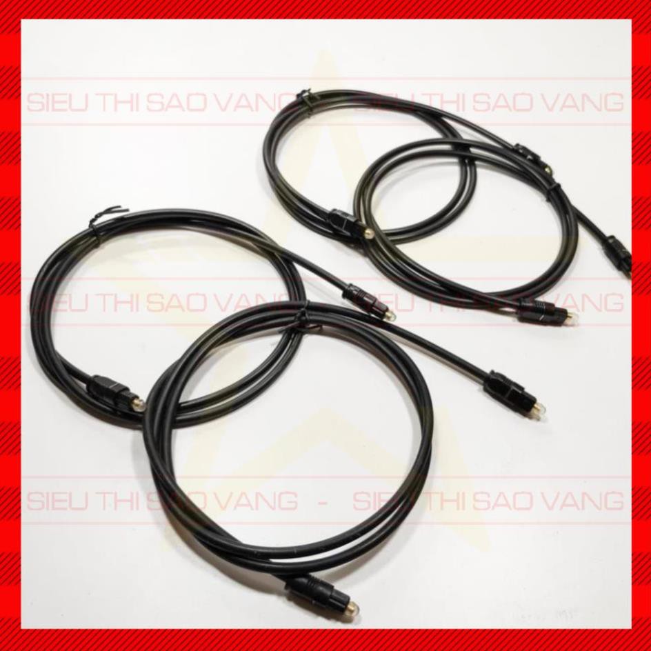 Cáp Optical audio nhựa đen tiêu chuẩn - Toslink