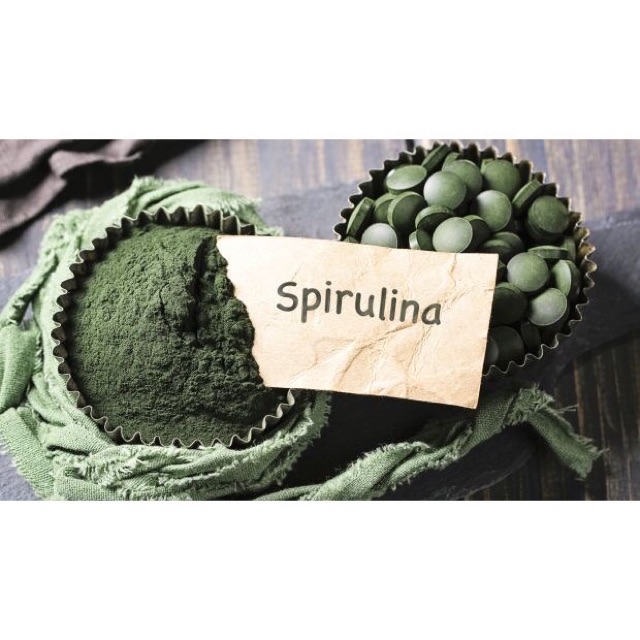 100gr Bột Tảo xoắn nguyên chất Spirulina Nhật Organic