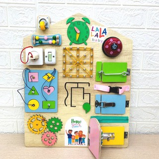 Bảng bận rộn busy board - Lalala baby