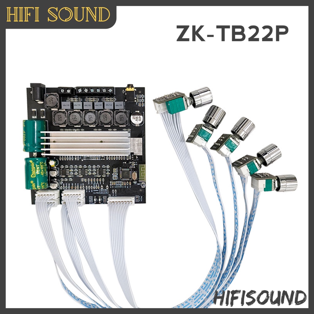 Mạch âm thanh bluetooth ZK TB22P 2.1 TPA3116 2X50W + 100W