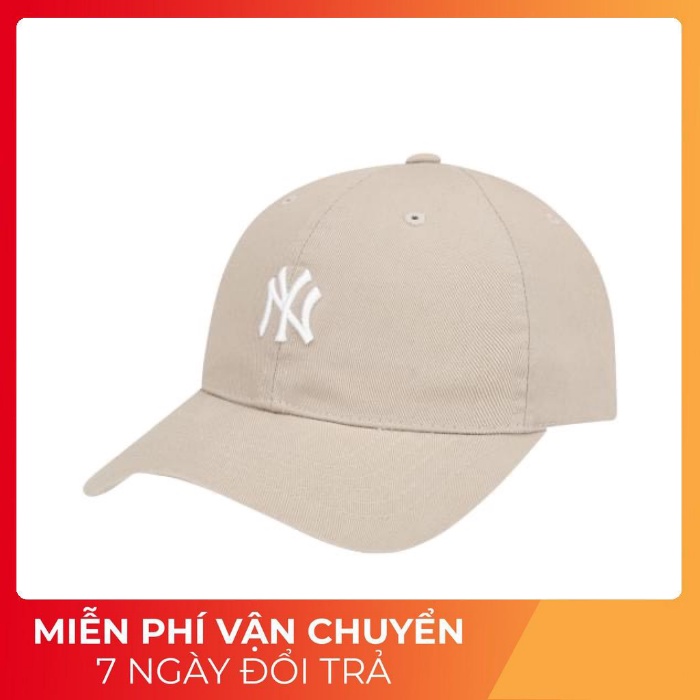 Nón M.L.B Be Logo NY Trắng Hàng Xuất Xịn Full Chip - Date Mới 2021