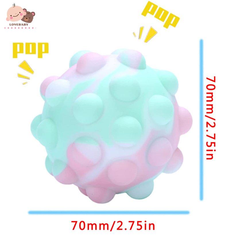 Rodent Pioneer Ball Squeeze 3D Elastic Silicone Ball Sensory Vent Ball