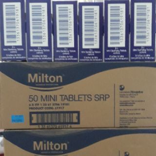 Combo Viên tiệt trùng Milton