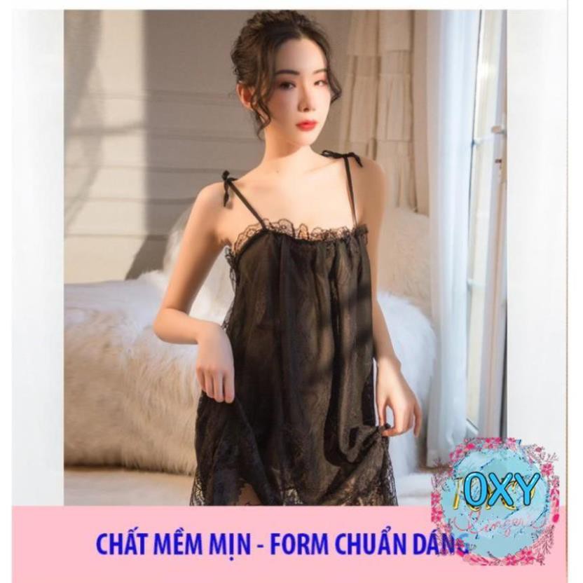 [ SIÊU PHẨM - LOẠI I] ♥Ảnh Thật♥4 màu Váy Ngủ Xuyên Thấu B1023 Đầm Công Chúa Voan Ren Cao Cấp Quảng Châu | BigBuy360 - bigbuy360.vn