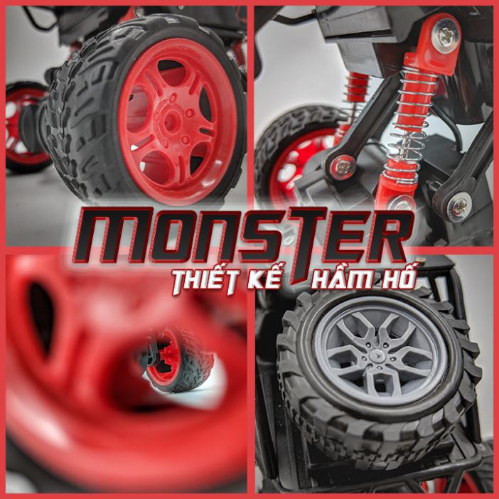 Xe địa hình MONSTER điều khiển - Pin sạc - Giá rẻ